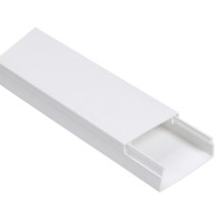 Короб 60х60 ECOLINE (CKK11-060-060-1-K01). Кабель-канал с двойным замком. IEK