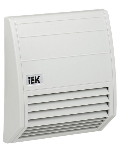 Фильтр c защитным кожухом 125x125 мм (YCE-EF-055-55). Фильтр c защитным кожухом для вентилятора 55м3/час. IEK в Оренбурге