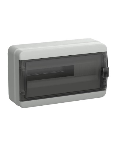 Корпус пластиковый КМПн-18 IP65 TEKFOR (TF5-KP72-N-18-65-K03-K02). Корпус модульный пластиковый черная прозрачная дверь. IEK в Оренбурге
