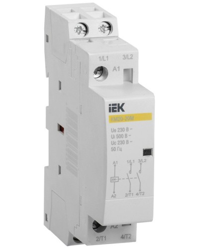 Контактор модульный КМ20-20М AC (MKK11-20-20). Контактор модульный. IEK в Оренбурге