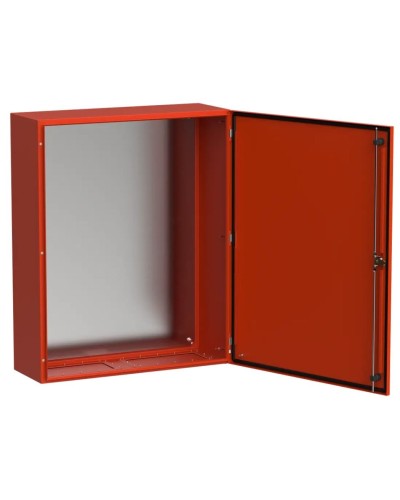 ЩМП-100.80.30 УХЛ1 IP66 RAL3020 TITAN 5 (TI5-13-N-100-080-030-66). Корпус металлический с монтажной платой. IEK в Оренбурге