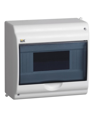 Корпус пластиковый КМПн 2/9-2 IP31 белый KREPTA 3 (MKP42-N-09-31-02). Щиток модульный с прозрачной дверцей, настенный. IEK в Оренбурге