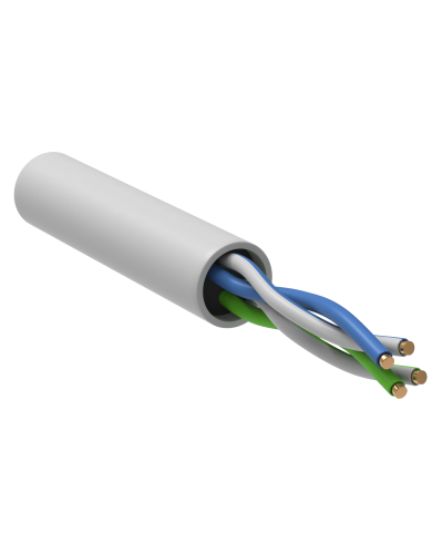 GENERICA U/UTP кат. 5E 24AWG 2 пары LSZH INDOOR белый (BC1-C5E02-128-305-G). Кабель «витая пара» (LAN) для структурированных систем связи. IEK в Оренбурге