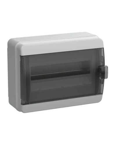 Корпус пластиковый КМПн-12 IP65 TEKFOR (TF5-KP72-N-12-65-K03-K02). Корпус модульный пластиковый черная прозрачная дверь. IEK в Оренбурге