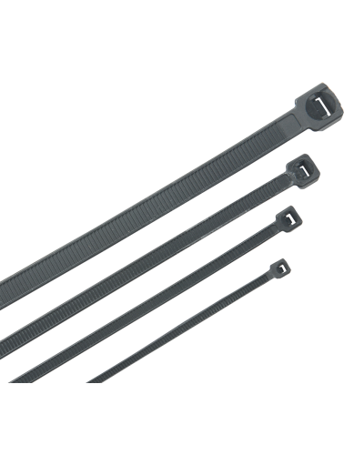 HKB-W48-L200 (100 шт). Хомут кабельный ХКн 4,8х200мм нейлон черный. ITK в Оренбурге