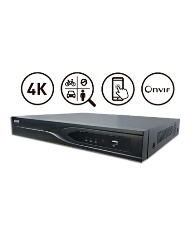 KN-CORE36/2-4K-AI. Видеорегистратор IP 36-канальный. KENO в Оренбурге