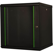 LN-PR09U6060-BL-111. Шкаф телекоммуникационный 19 настенный 9U. LANDE