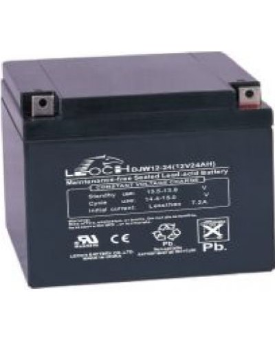 LEOCH DJW 12-24. Аккумулятор герметичный свинцово-кислотный. LEOCH в Оренбурге