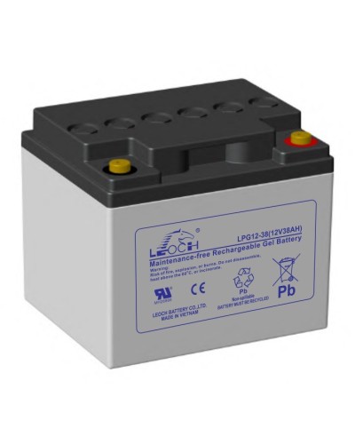 LEOCH LPG 12-38. Аккумулятор герметичный свинцово-кислотный. LEOCH в Оренбурге