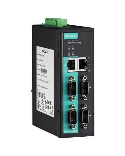 NPort IA5450A. 4-портовый усовершенствованный преобразователь. MOXA в Оренбурге
