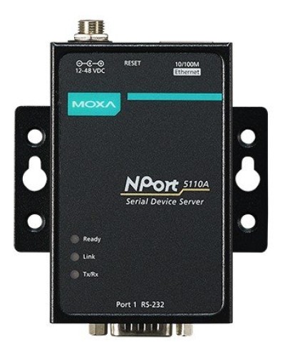 NPort 5110A. 1-портовый асинхронный сервер. MOXA в Оренбурге