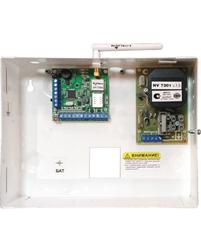 NV 1010c. Устройство оконечное объектовое приемно-контрольное c GSM коммуникатором. NAVIgard в Оренбурге