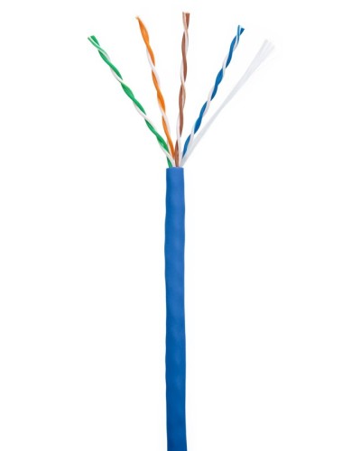 U/UTP 4pair, Cat5e, In, PVC (CCA-UU004-5E-PVC-BL). Кабель «витая пара» (LAN) для структурированных систем связи. NETLAN в Оренбурге