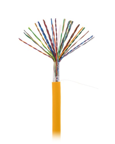 U/UTP 25pair, Cat5, In, LSZH (EC-UU025-5-LSZH-OR-3). Кабель «витая пара» (LAN) для структурированных систем связи. NETLAN в Оренбурге