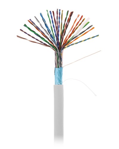 F/UTP 25pair, Cat5, In, PVC (EC-UF025-5-PVC-GY-3). Кабель «витая пара» (LAN) для структурированных систем связи. NETLAN в Оренбурге