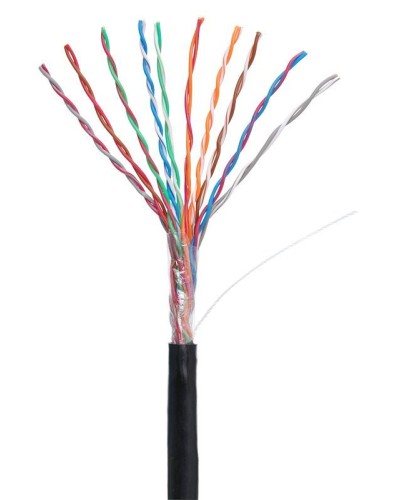 U/UTP 10pair, Cat5, Out, PE (EC-UU010-5-PE-BK-3). Кабель «витая пара» (LAN) для структурированных систем связи. NETLAN в Оренбурге