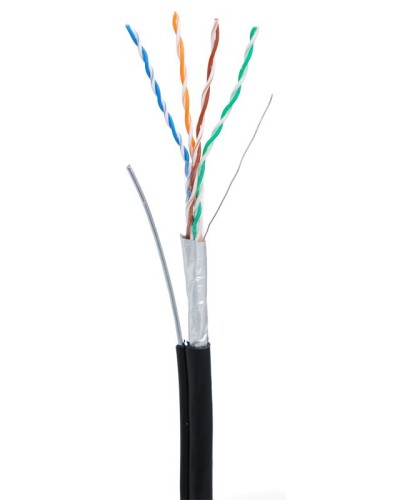 F/UTP 4pair, Cat5e, Out, Sw (EC-UF004-5E-PE-SW-BK). Кабель «витая пара» (LAN) для структурированных систем связи. NETLAN в Оренбурге