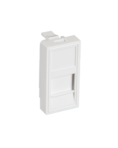 EC-IMH-1-WT-10 (10шт). Вставка 45x45 (Mosaic) для 1 модуля Keystone Jack. NETLAN в Оренбурге