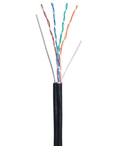 U/UTP 4pair, Cat5e, Out, Sw, PE (EC-UU004-5E-PE-SW-BK). Кабель «витая пара» (LAN) для структурированных систем связи. NETLAN в Оренбурге