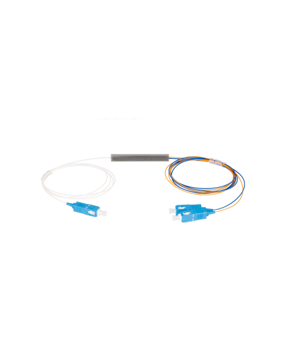 NMF-SPP1X2A1-SCU-M. Сплиттер планарный 1x2, 9/125мкм, SC/UPC, 0.9 мм. NIKOMAX в Оренбурге