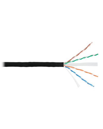 U/UTP 4pair, Cat6a, Solid, In/Out, нг(А)-HF (NMC 4155C-BK). Кабель «витая пара» (LAN) для структурированных систем связи. NIKOMAX в Оренбурге