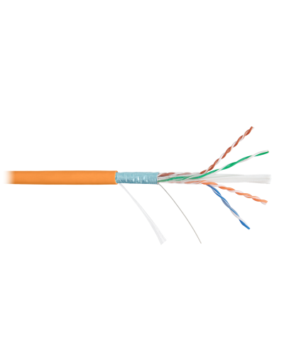 F/UTP 4pair, Cat6, Solid, In, нг(А)-HF (NMC 4240C-OR). Кабель «витая пара» (LAN) для структурированных систем связи. NIKOMAX в Оренбурге
