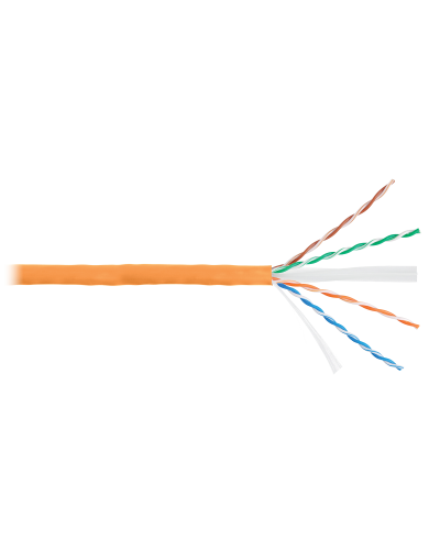 U/UTP 4pair, Cat6, Solid, In, нг(А)-HF (NMC 4140C-OR). Кабель «витая пара» (LAN) для структурированных систем связи. NIKOMAX в Оренбурге