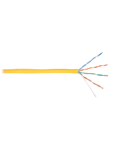 U/UTP 4pair, Cat5e, Solid, In, PVC (NMC 4100A-YL). Кабель «витая пара» (LAN) для структурированных систем связи. NIKOMAX в Оренбурге