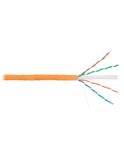 U/UTP 4pair, Cat6a, Solid, In, нг(А)-HF (NMC 4155C-OR). Кабель «витая пара» (LAN) для структурированных систем связи. NIKOMAX в Оренбурге