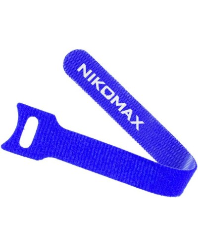 NMC-CTV150-12-SB-BL-10 (10шт). Стяжка-липучка с мягкой пряжкой. NIKOMAX в Оренбурге