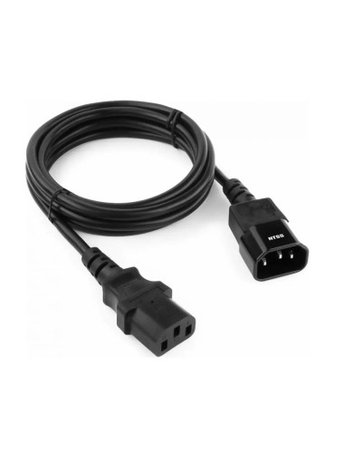 NTSS-PC13142 C13-С14 проводник.:3х0.75мм2 1.8м 220/250В 10А черный. Кабель питания. NTSS в Оренбурге
