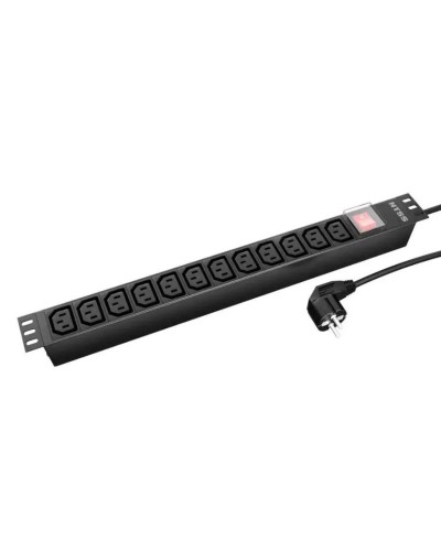 NTSS-PDU-DA2039 гор.размещ. 12xC13 базовые 16A Schuko 2м. Блок розеток 19. NTSS в Оренбурге