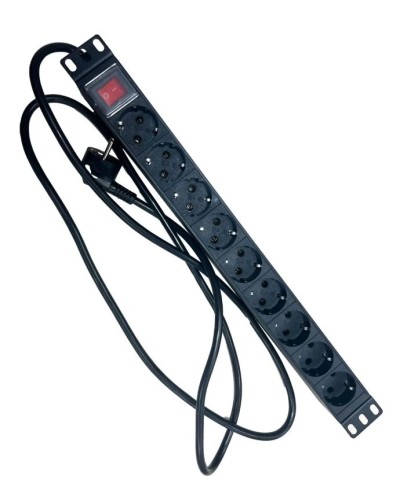 NTSS-PDU-DA2036 гор.размещ. 9xSchuko базовые 16A Schuko 2м. Блок розеток 19. NTSS в Оренбурге