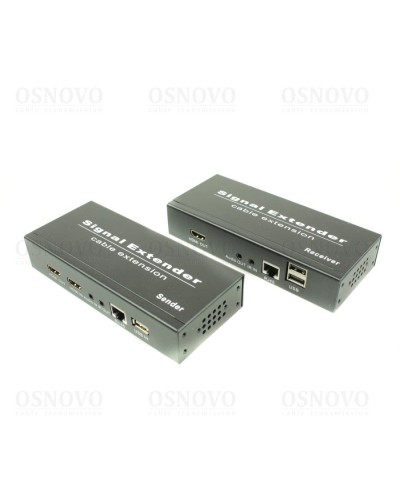 TLN-HiKM2+RLN-HiKM2. Удлинитель HDMI, ИК-сигнала, 2*USB. OSNOVO в Оренбурге