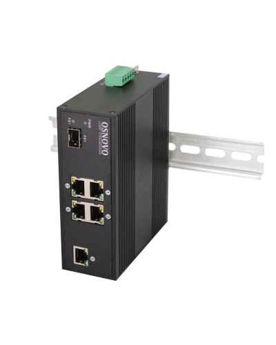 SW-40501/IC. Промышленный PoE коммутатор Fast Ethernet на 6 портов. OSNOVO в Оренбурге