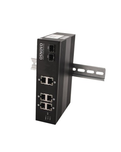 SW-8062/IC. Промышленный PoE коммутатор Gigabit Ethernet на 8 портов. OSNOVO в Оренбурге
