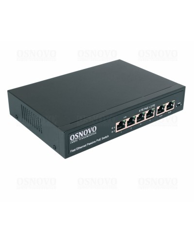 SW-20600/A(80W). Коммутатор Fast Ethernet на 6 портов. OSNOVO в Оренбурге