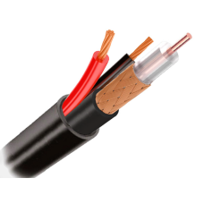 КВК-П 2х0.75 (outdoor) CCA Light. Кабель комбинированный для систем видеонаблюдения. Optimus