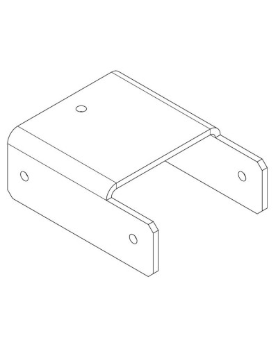 PERCo-MB-16.4. Накладка прямая нижняя. PERCo в Оренбурге