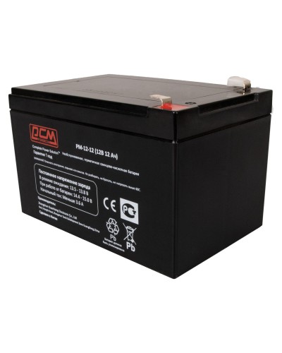 PM-12-12. Аккумулятор герметичный свинцово-кислотный. POWERCOM в Оренбурге