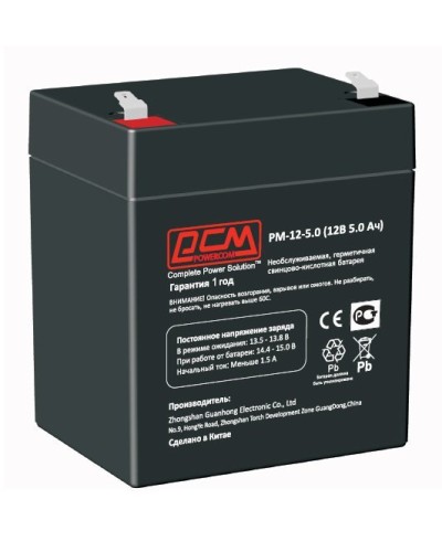 PM-12-5. Аккумулятор герметичный свинцово-кислотный. POWERCOM в Оренбурге