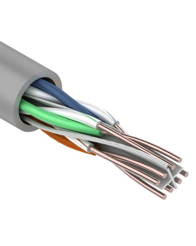 U/UTP 4PR 23AWG, CCA, CAT6, PVC, 305м. PROconnect (01-0047-3). Кабель «витая пара» (LAN) для структурированных систем связи. PROCONNECT в Оренбурге