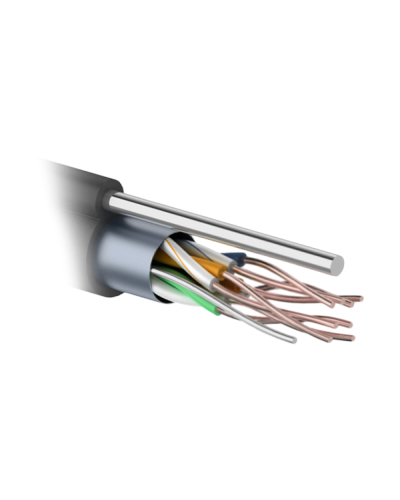 F/UTP 4PR 24AWG CAT5e 305м OUTDOOR+ТРОС*1. PROCONNECT (01-0155). Кабель «витая пара» (LAN) для структурированных систем связи. PROCONNECT в Оренбурге