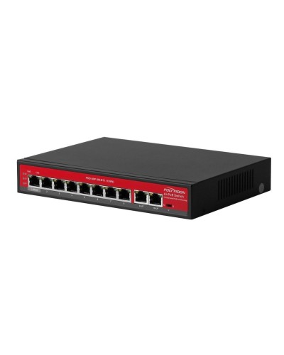 PND-08P-2M-BT1 (120W). Коммутатор AI 10-портовый с функцией PoE. Polyvision в Оренбурге