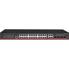 PND-M24GP-4G4F(400). Коммутатор управляемый оптический 28 портовый. Polyvision