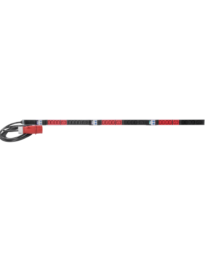R-MC8-3x32-24C13-6C19-A-MI-1820-3-3PN. Вертикальный блок розеток. REM в Оренбурге