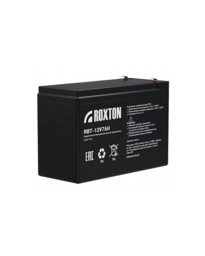 RBT-12V7AH. Аккумулятор герметичный свинцово-кислотный. ROXTON в Оренбурге