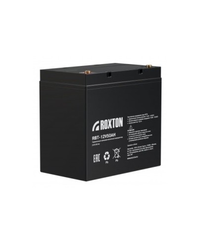 RBT-12V50AH. Аккумулятор герметичный свинцово-кислотный. ROXTON в Оренбурге