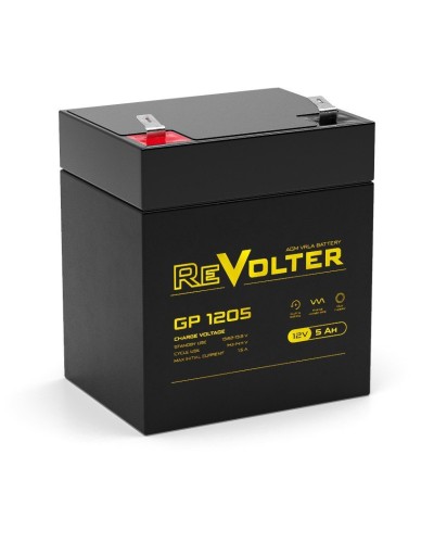 Revolter GP 1205. Аккумулятор автомобильный герметичный свинцово-кислотный. Revolter в Оренбурге