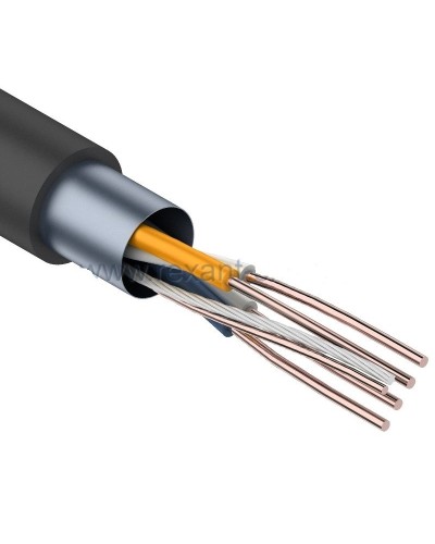 F/UTP, CAT 5e, PE, 2PR, 24AWG, OUTDOOR, SOLID, черный, 305м, REXANT (01-0124). Кабель «витая пара» (LAN) для структурированных систем связи. Rexant в Оренбурге